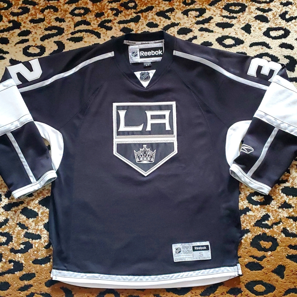 Reebok Official NHL Los Angeles Jonathan Quick Jersey Men's SM